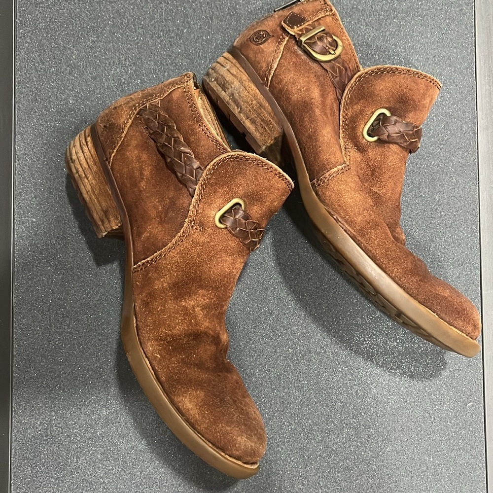 BORN ankle booties 6M